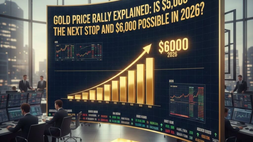 Gold Price Rally Explained: Is $5,000 the Next Stop and $6,000 Possible in 2026?